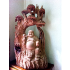 Tượng Phật Di Lặc bằng Gỗ Ngọc Am